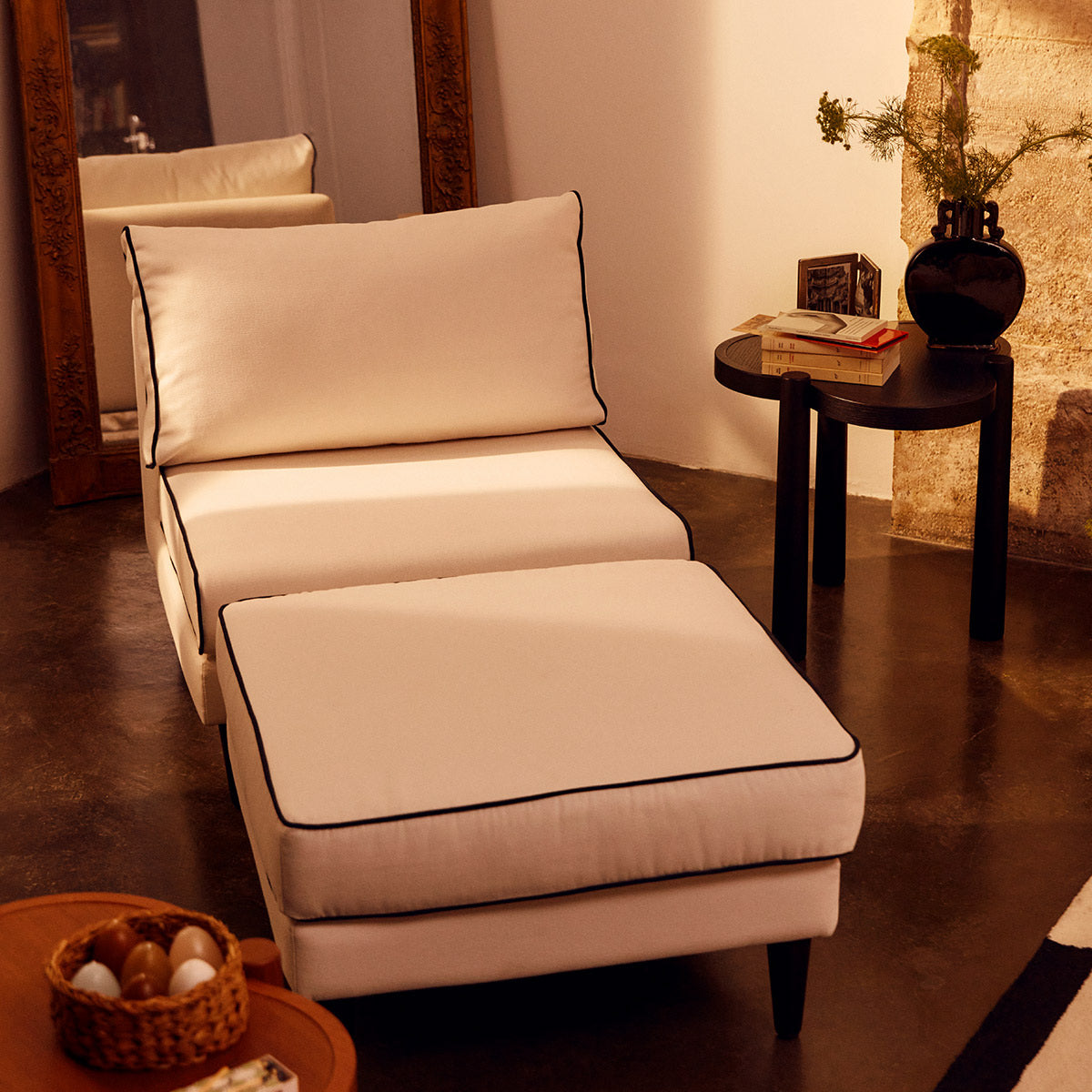 Pouf Repose-pied Noa