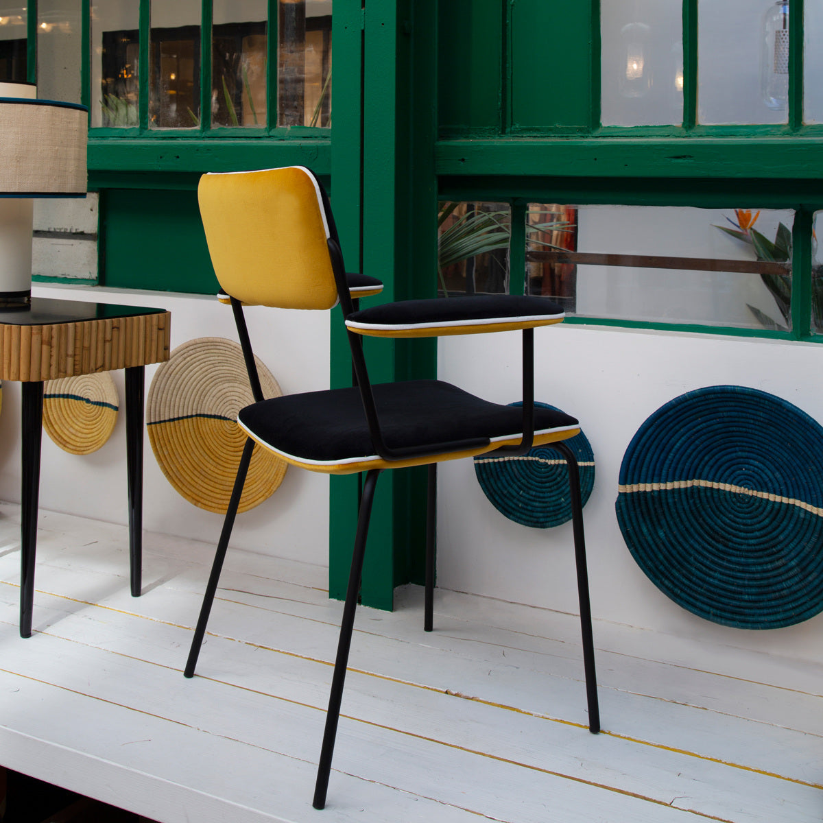 Chaise Accoudoir Double Jeu