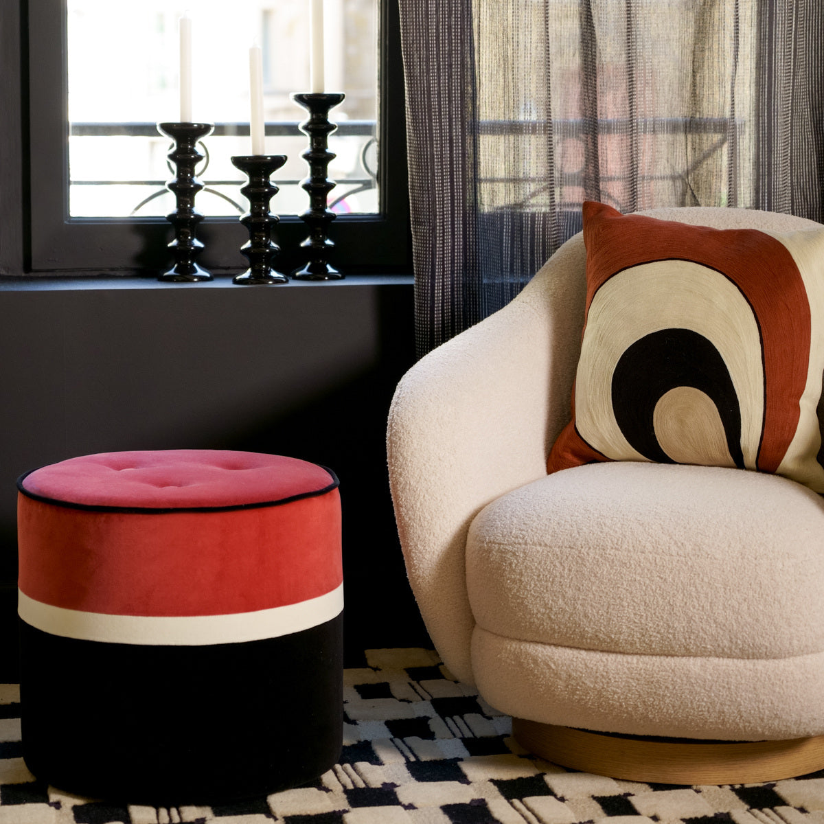 Pouf Léo