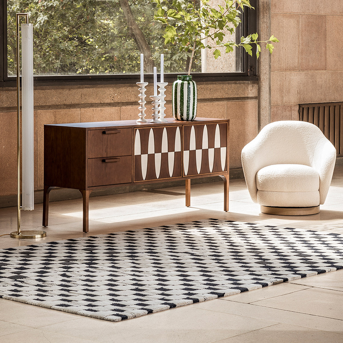 Tapis Damier