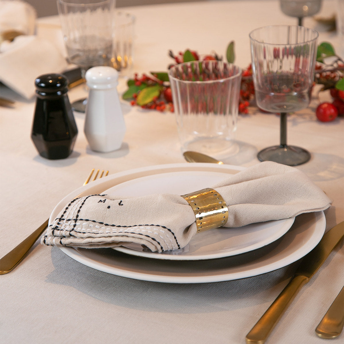 Serviette de table Sérénité