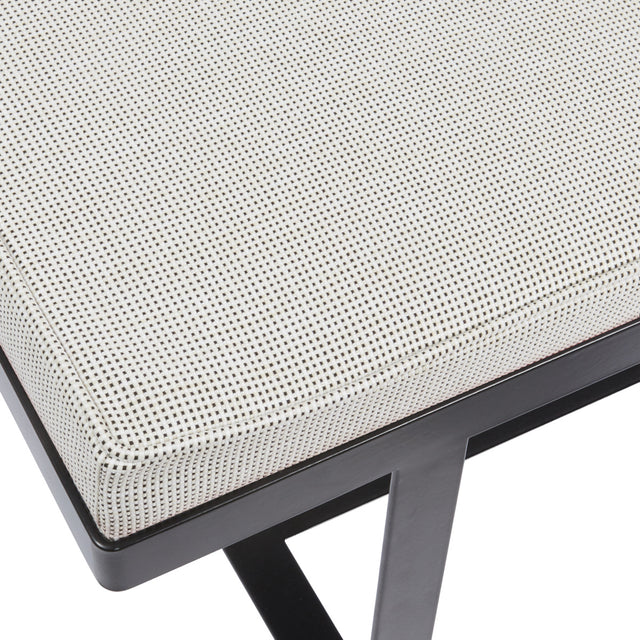 Banc Gaspard semi-outdoor